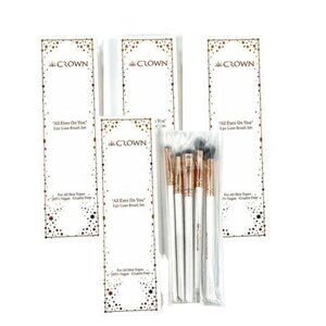 4x CROWN BRUSH  All Eyes On You 5-Pc (x 4) Luxe Brush Set VEGAN